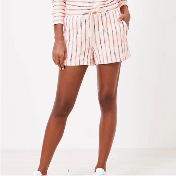 Lou & Grey Stripe Shorts NWTs - Picture 1 of 7